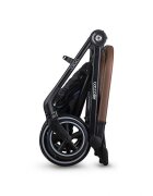 COCCOLLE Carucior modular 3 in 1 Saliara Cabernet + Scoica auto iSize Knox Black