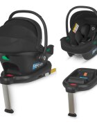 COCCOLLE Carucior modular 4 in 1 pentru copii Lissia Moss Green cu Scoica auto iSize Knox Black si Baza isofix iSize Knox