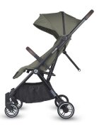 COCCOLLE Carucior sport autofold Melia Sage Shadow cadru aluminiu anodizat copertina XXL cu protectie UV 50+ pozitie verticala dupa pliere certificat pana la 22 kg