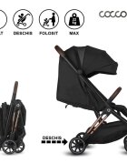 COCCOLLE Carucior sport Beyla cu pliere automata Gold LE