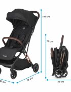COCCOLLE Carucior sport Beyla cu pliere automata Gold LE