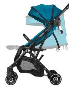 COCCOLLE Carucior sport tip troller Alla Pliere cu o singura mana Cadru aluminiu Copertina cu parasolar si sectiune mesh Spatar reglabil Cos cumparaturi Bara protectie Centuri in 5 puncte Suport pahar Greutate 5.6 kg