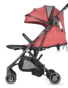 COCCOLLE Carucior sport tip troller Alla Pliere cu o singura mana Cadru aluminiu Copertina cu parasolar si sectiune mesh Spatar reglabil Cos cumparaturi Bara protectie Centuri in 5 puncte Suport pahar Greutate 5.6 kg