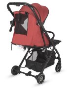 COCCOLLE Carucior sport tip troller Alla Pliere cu o singura mana Cadru aluminiu Copertina cu parasolar si sectiune mesh Spatar reglabil Cos cumparaturi Bara protectie Centuri in 5 puncte Suport pahar Greutate 5.6 kg