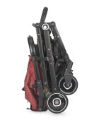 COCCOLLE Carucior sport tip troller Alla Pliere cu o singura mana Cadru aluminiu Copertina cu parasolar si sectiune mesh Spatar reglabil Cos cumparaturi Bara protectie Centuri in 5 puncte Suport pahar Greutate 5.6 kg