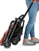 COCCOLLE Carucior sport tip troller Alla Pliere cu o singura mana Cadru aluminiu Copertina cu parasolar si sectiune mesh Spatar reglabil Cos cumparaturi Bara protectie Centuri in 5 puncte Suport pahar Greutate 5.6 kg