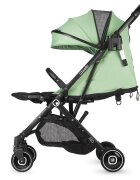 COCCOLLE Carucior sport tip troller Alla Pliere cu o singura mana Cadru aluminiu Copertina cu parasolar si sectiune mesh Spatar reglabil Cos cumparaturi Bara protectie Centuri in 5 puncte Suport pahar Greutate 5.6 kg