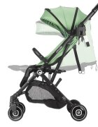 COCCOLLE Carucior sport tip troller Alla Pliere cu o singura mana Cadru aluminiu Copertina cu parasolar si sectiune mesh Spatar reglabil Cos cumparaturi Bara protectie Centuri in 5 puncte Suport pahar Greutate 5.6 kg