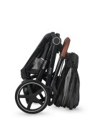 COCCOLLE Carucior transformabil 3in1 Amani Anthracite iSize Cadru aluminiu Roti mari din cauciuc plin Suspensie Husa de picioruse Husa Ploaie Plasa insecte Copertina XXL Fante de ventilatie Piesa reversibila