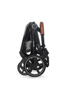 COCCOLLE Carucior transformabil 3in1 Amani Anthracite iSize Cadru aluminiu Roti mari din cauciuc plin Suspensie Husa de picioruse Husa Ploaie Plasa insecte Copertina XXL Fante de ventilatie Piesa reversibila
