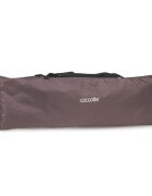 COCCOLLE Patut pliabil cu un singur nivel de inaltime Notte Geanta transport inclusa Dimenisune interioara 120x60 cm Ideal pentru calatorii Foarte compact la pliere Dessert Taupe