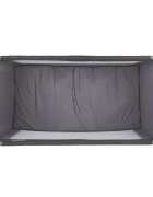 COCCOLLE Patut pliabil cu un singur nivel de inaltime Notte Geanta transport inclusa Dimenisune interioara 120x60 cm Ideal pentru calatorii Foarte compact la pliere Greystone