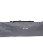 COCCOLLE Patut pliabil cu un singur nivel de inaltime Notte Geanta transport inclusa Dimenisune interioara 120x60 cm Ideal pentru calatorii Foarte compact la pliere Greystone