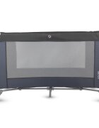 COCCOLLE Patut pliabil cu un singur nivel de inaltime Notte Geanta transport inclusa Dimenisune interioara 120x60 cm Ideal pentru calatorii Foarte compact la pliere Jet Black