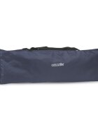 COCCOLLE Patut pliabil cu un singur nivel de inaltime Notte Geanta transport inclusa Dimenisune interioara 120x60 cm Ideal pentru calatorii Foarte compact la pliere Jet Black