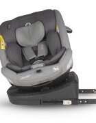 COCCOLLE Scaun auto cu Isofix Nyota Moonlit Grey 40-150 cm i-Size 4 pozitii inclinare Rotire 360 cu o singura mana Tetiera reglabila Husa detasabila Sistem antibasculare Top Tether Pozitie somn 0-12 ani