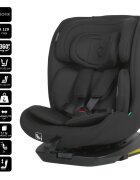 COCCOLLE Scaun auto iSize 40-150 cm Nobi Diamond Black cu Isofix pozitie somn Tetiera reglabila Rotativ Insert nou nascut