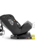 COCCOLLE Scaun auto iSize 40-150 cm Nobi Diamond Black cu Isofix pozitie somn Tetiera reglabila Rotativ Insert nou nascut