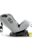 COCCOLLE Scaun auto iSize 40-150 cm Nobi Misty Grey cu Isofix pozitie somn Tetiera reglabila Rotativ Insert nou nascut