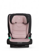 COCCOLLE Scaun auto iSize Isofix Eris 100-150 cm Tetiera si spatar reglabile Pozitie somn junior Cotiere confortabile Omologat R129 Bare isofix reglabile Dessert Rose