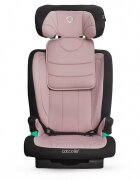 COCCOLLE Scaun auto iSize Isofix Eris 100-150 cm Tetiera si spatar reglabile Pozitie somn junior Cotiere confortabile Omologat R129 Bare isofix reglabile Dessert Rose