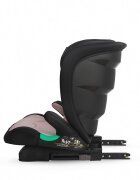 COCCOLLE Scaun auto iSize Isofix Eris 100-150 cm Tetiera si spatar reglabile Pozitie somn junior Cotiere confortabile Omologat R129 Bare isofix reglabile Dessert Rose