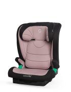 COCCOLLE Scaun auto iSize Isofix Eris 100-150 cm Tetiera si spatar reglabile Pozitie somn junior Cotiere confortabile Omologat R129 Bare isofix reglabile Dessert Rose