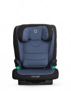 COCCOLLE Scaun auto iSize Isofix Eris 100-150 cm Tetiera si spatar reglabile Pozitie somn junior Cotiere confortabile Omologat R129 Bare isofix reglabile Rock Blue