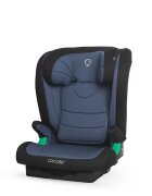 COCCOLLE Scaun auto iSize Isofix Eris 100-150 cm Tetiera si spatar reglabile Pozitie somn junior Cotiere confortabile Omologat R129 Bare isofix reglabile Rock Blue