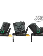 COCCOLLE Scaun auto iSize Mago Greenstone 40-150 cm isofix picior de fixare rotire 360 grade tetiera reglabila