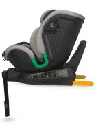 COCCOLLE Scaun auto iSize Mago Jet Black 40-150 cm isofix picior de fixare rotire 360 grade tetiera reglabila