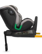 COCCOLLE Scaun auto iSize Mago Jet Black 40-150 cm isofix picior de fixare rotire 360 grade tetiera reglabila