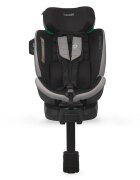 COCCOLLE Scaun auto iSize Mago Jet Black 40-150 cm isofix picior de fixare rotire 360 grade tetiera reglabila