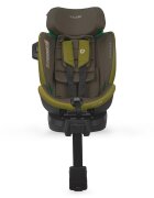 COCCOLLE Scaun auto iSize Mago Olive Khaki 40-150 cm isofix picior de fixare rotire 360 grade tetiera reglabila