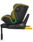 COCCOLLE Scaun auto iSize Mago Olive Khaki 40-150 cm isofix picior de fixare rotire 360 grade tetiera reglabila