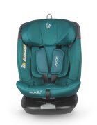 COCCOLLE Scaun auto rotativ cu Isofix Atira iSize R129 pentru copii de 40-150 cm sau 0-36 kg Top Tether Centuri in 5 puncte Pozitie de somn Tetiera reglabila Carcasa ranforsata metalic Cu spuma de memorie in 3 straturi