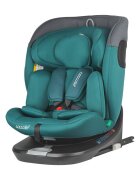 COCCOLLE Scaun auto rotativ cu Isofix Atira iSize R129 pentru copii de 40-150 cm sau 0-36 kg Top Tether Centuri in 5 puncte Pozitie de somn Tetiera reglabila Carcasa ranforsata metalic Cu spuma de memorie in 3 straturi
