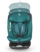 COCCOLLE Scaun auto rotativ cu Isofix Atira iSize R129 pentru copii de 40-150 cm sau 0-36 kg Top Tether Centuri in 5 puncte Pozitie de somn Tetiera reglabila Carcasa ranforsata metalic Cu spuma de memorie in 3 straturi