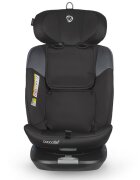 COCCOLLE Scaun auto rotativ cu Isofix Atira iSize R129 pentru copii de 40-150 cm sau 0-36 kg Top Tether Centuri in 5 puncte Pozitie de somn Tetiera reglabila Carcasa ranforsata metalic Cu spuma de memorie in 3 straturi