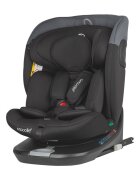 COCCOLLE Scaun auto rotativ cu Isofix Atira iSize R129 pentru copii de 40-150 cm sau 0-36 kg Top Tether Centuri in 5 puncte Pozitie de somn Tetiera reglabila Carcasa ranforsata metalic Cu spuma de memorie in 3 straturi