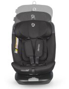 COCCOLLE Scaun auto rotativ cu Isofix Atira iSize R129 pentru copii de 40-150 cm sau 0-36 kg Top Tether Centuri in 5 puncte Pozitie de somn Tetiera reglabila Carcasa ranforsata metalic Cu spuma de memorie in 3 straturi