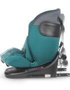 COCCOLLE Scaun auto rotativ cu Isofix Atira iSize R129 pentru copii de 40-150 cm sau 0-36 kg Top Tether Centuri in 5 puncte Pozitie de somn Tetiera reglabila Carcasa ranforsata metalic Cu spuma de memorie in 3 straturi