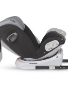 COCCOLLE Scaun auto rotativ cu isofix Lyra Greystone I-size 40-150 cm 0-12 ani omologat R129 Top Tether Pozitie somn Protectie impact lateral