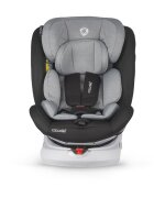 COCCOLLE Scaun auto rotativ cu isofix Lyra Greystone I-size 40-150 cm 0-12 ani omologat R129 Top Tether Pozitie somn Protectie impact lateral