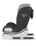 COCCOLLE Scaun auto rotativ cu isofix Lyra Greystone I-size 40-150 cm 0-12 ani omologat R129 Top Tether Pozitie somn Protectie impact lateral