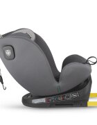 COCCOLLE Scaun auto rotativ cu Isofix Nova iSize 40-150 cm 0-12 ani omologat R129 Top Tether Insert nou nascut Tetiera reglabila Protectie impact lateral Pozitie de somn Moonlit Grey