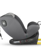 COCCOLLE Scaun auto rotativ cu Isofix Nova iSize 40-150 cm 0-12 ani omologat R129 Top Tether Insert nou nascut Tetiera reglabila Protectie impact lateral Pozitie de somn Moonlit Grey