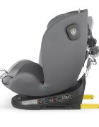 COCCOLLE Scaun auto rotativ cu Isofix Nova iSize 40-150 cm 0-12 ani omologat R129 Top Tether Insert nou nascut Tetiera reglabila Protectie impact lateral Pozitie de somn Moonlit Grey