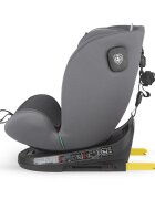 COCCOLLE Scaun auto rotativ cu Isofix Nova iSize 40-150 cm 0-12 ani omologat R129 Top Tether Insert nou nascut Tetiera reglabila Protectie impact lateral Pozitie de somn Moonlit Grey