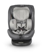 COCCOLLE Scaun auto rotativ cu Isofix Nova iSize 40-150 cm 0-12 ani omologat R129 Top Tether Insert nou nascut Tetiera reglabila Protectie impact lateral Pozitie de somn Moonlit Grey